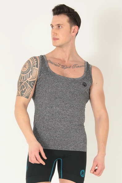 Sporcu Gym Seamless Dikişsiz T-shirt - Resim 6