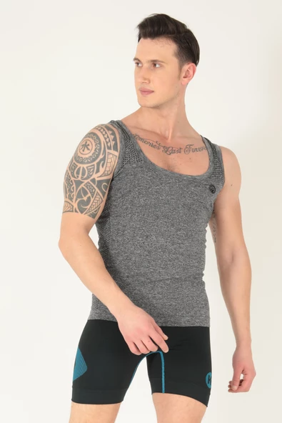 Sporcu Gym Seamless Dikişsiz T-shirt - Resim 8