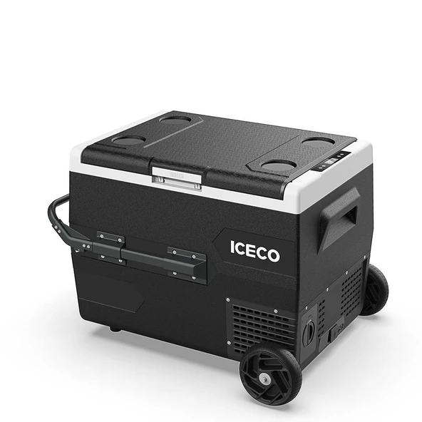 Iceco K65s 12/24Volt 65Lt Akülü/Kablolu/ Kompresörlü Tekerlekli Outdoor Oto Buzdolabı/Dondurucu (Akü Dahil Değildir) - 2