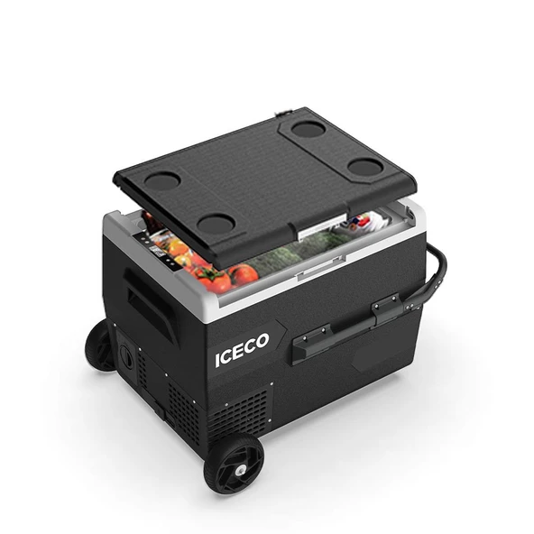 Iceco K65s 12/24Volt 65Lt Akülü/Kablolu/ Kompresörlü Tekerlekli Outdoor Oto Buzdolabı/Dondurucu (Akü Dahil Değildir) - 3