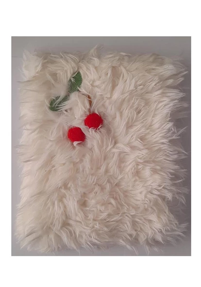 Tüylü Peluş Defter 100 Yaprak Çizgili 1 Adet Tüylü Hatıra Defteri Hediyelik Defter Sevimli Defter - 3