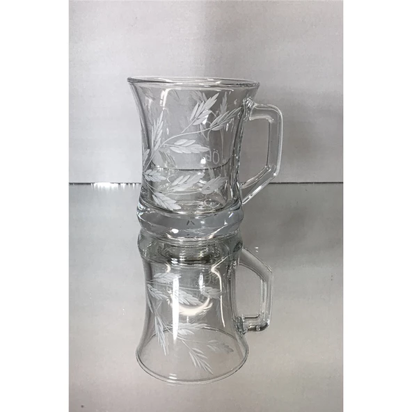 DECOCİA Öğretmenler Günü Hediyesi Özel Yazılı 225cc Cam Kupa Desen Ve İşleme El Yapımı - Resim 7