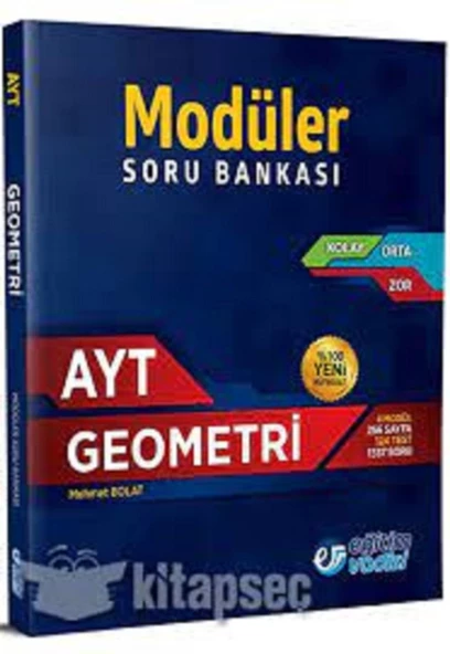 Eğitim Vadisi Yks Ayt Geometri Modüler Soru Bankası Eğitim Vadisi