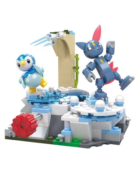Mega Pokemon Piplup ve Sneasel Kış Macerası Seti HKT20 - 2