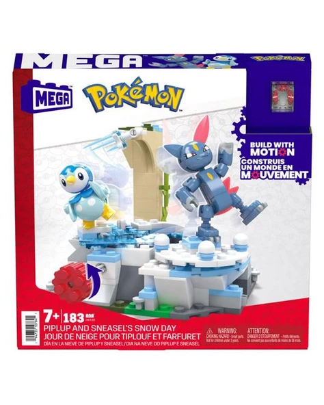 Mega Pokemon Piplup ve Sneasel Kış Macerası Seti HKT20