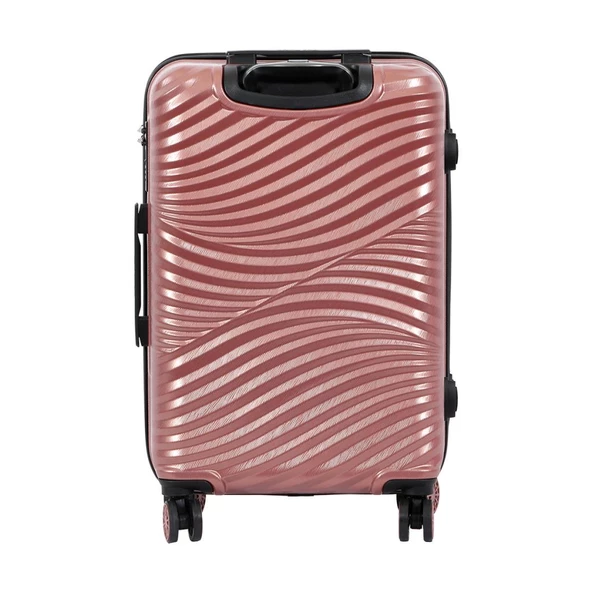 Biggdesign Moods Up Rosegold 3'lü Valiz seti - 5