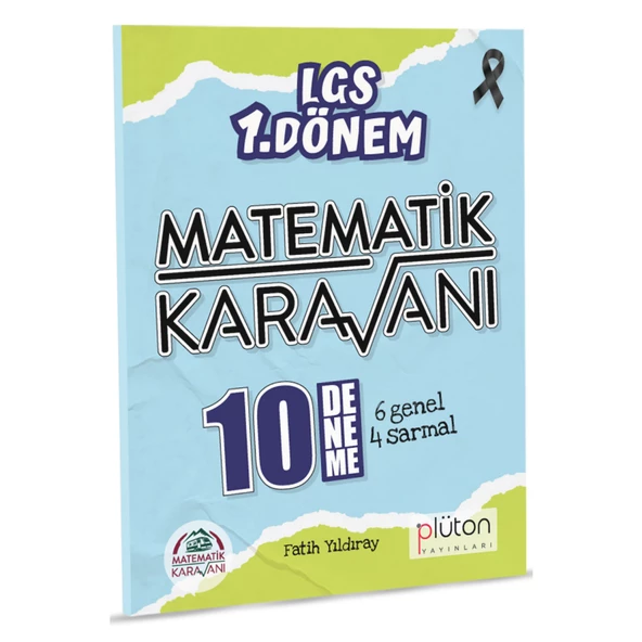 LGS 1. Dönem Matematik Karavanı 10 Deneme Sınavı Plüton Yayınları