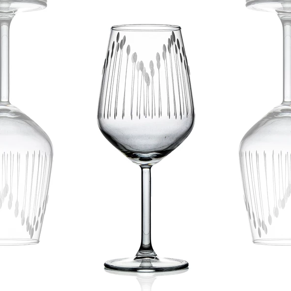 Decocia Kazaan 61 Parça Kesme Bardak Çeyiz Seti Ördek Karaflı Vega Desenli - Resim 4