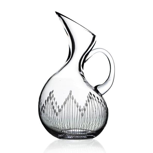 Decocia Kazaan 61 Parça Kesme Bardak Çeyiz Seti Ördek Karaflı Vega Desenli - Resim 3