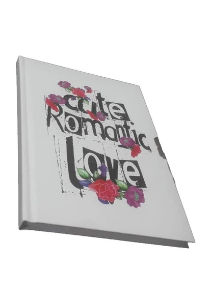 Hatıra Defteri Kilitli Kız Modeli Günlük Defteri Mikro Sert Kapak 100 Yaprak Çizgili 1 Adet - 2