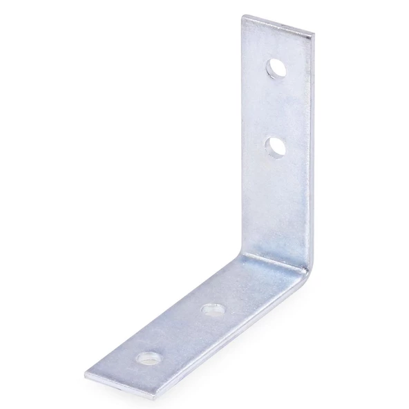 Mobilya Eşya Dolap Duvara Sabitleme Köşebent Bağlantı Aparatı L Demiri Gönye 45x45x15 Mm (10 ADET) - 4