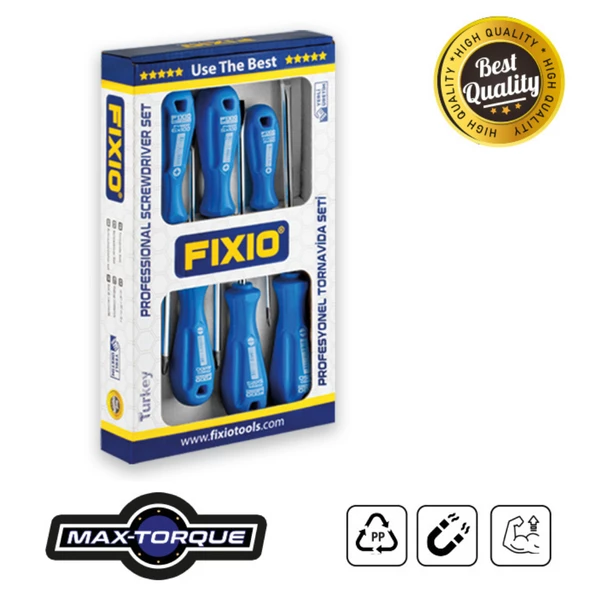 Fixio FT6000 6 Parça Torx Tornavida Takımı/Seti