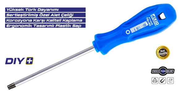 Fixio FT6000 6 Parça Torx Tornavida Takımı/Seti - 3