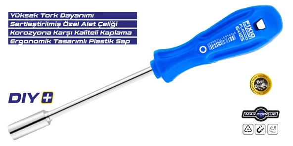 Fixio FL5613 5 Parça Lokma Tornavida Takımı/Seti - 3