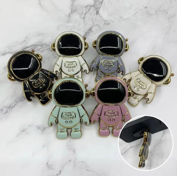 Sevimli Astronot Stand Telefon Tutucu Yapışkan Özellikli - 7