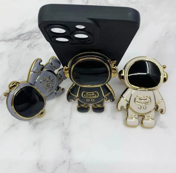 Sevimli Astronot Stand Telefon Tutucu Yapışkan Özellikli - 8