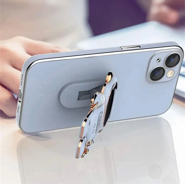 Sevimli Astronot Stand Telefon Tutucu Yapışkan Özellikli - 10