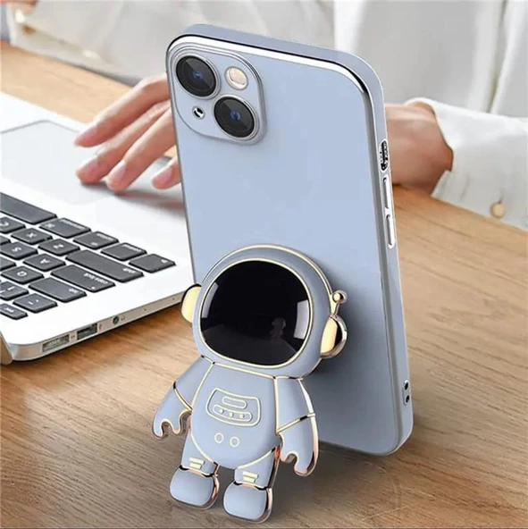 Sevimli Astronot Stand Telefon Tutucu Yapışkan Özellikli - 9