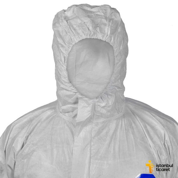 DuPont™ Tyvek® 500 Xpert Başlıklı Kimyasal Koruyucu Tulum - 2
