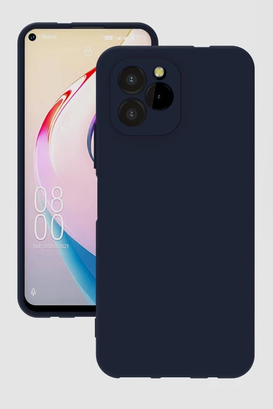 Oikitel C21 Pro Kılıf Kamera Korumalı Silikon Rubber Arka Kapak - Resim 3