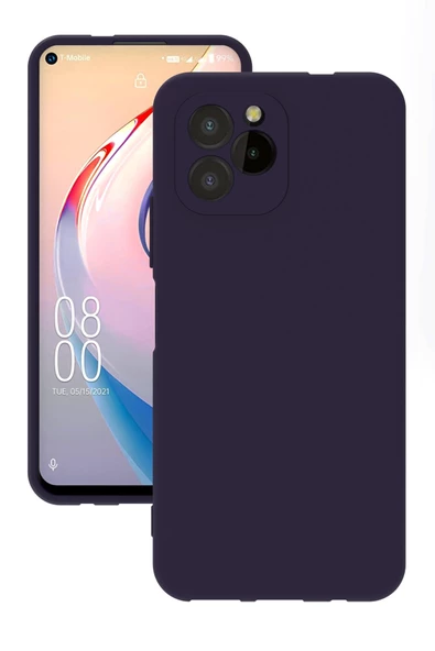 Oikitel C21 Pro Kılıf Kamera Korumalı Silikon Rubber Arka Kapak - Resim 5