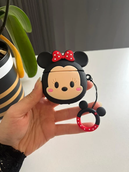 Airpods 1 Ve 2. Nesil Uyumlu Sevimli Silikon Koruyucu Kılıf - 10