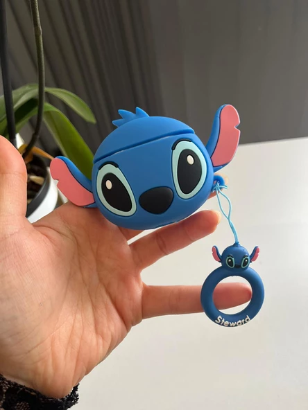 Airpods 1 Ve 2. Nesil Uyumlu Sevimli Silikon Koruyucu Kılıf - 2
