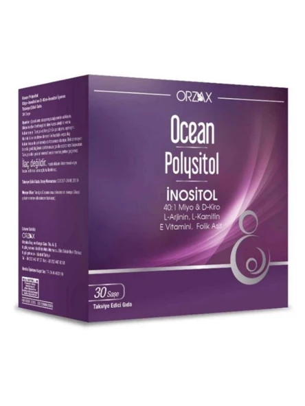 Orzax Ocean Polysitol 30 Saşe ürün görseli