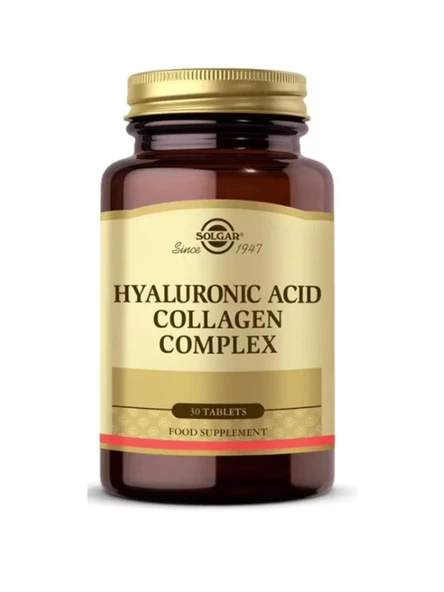 Solgar Hyaluronic Acid Collagen Complex 120 mg 30 Tablet