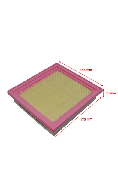 Nissan Micra II 1.0 i-1.3 i-1.4 i 16V 1991-2002 Hava Filtresi - Resim 2