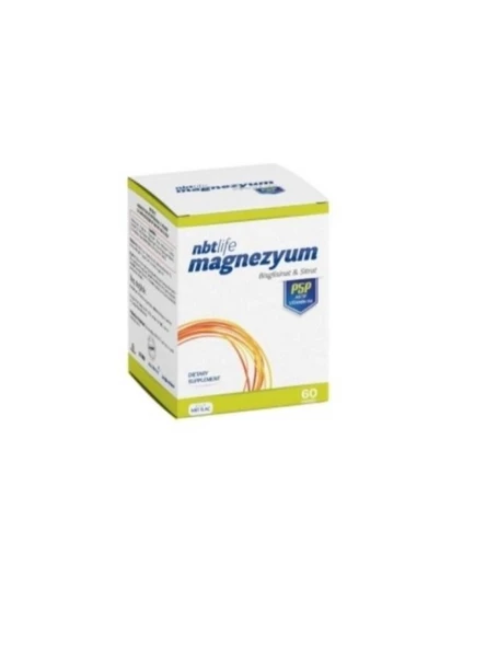 Nbt Life Magnezyum P5p B6 60 Kapsül