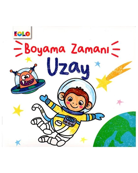 Boyama Zamanı Uzay Eolo Yayıncılık