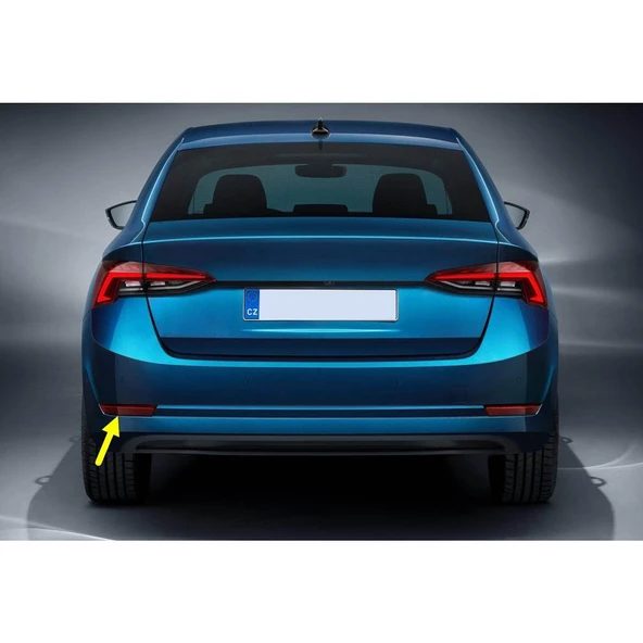 Skoda Octavia 4 Sedan 2021-2024 Arka Tampon Sol Reflektör 5E7945105