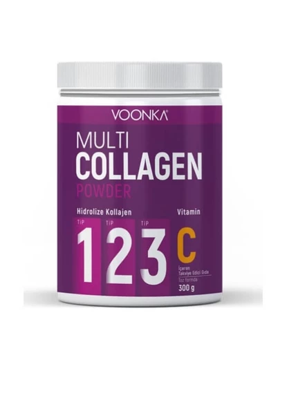 Voonka Multi Collagen Powder 300 gr