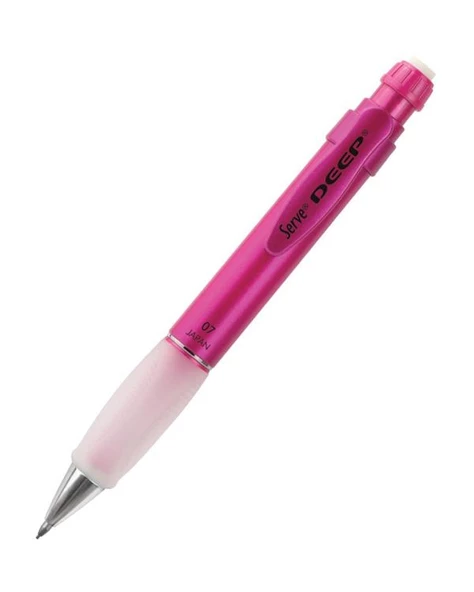 Serve Deep Versatil Kalem 0.7mm Metalik Pembe
