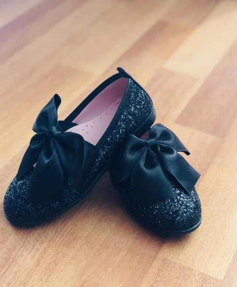 GALA  önü fiyonklu simli ayakkabı - Resim 8