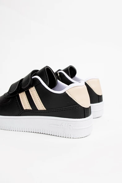 Pembe Potin Rahat Taban Cırtlı Çocuk Sneakers 001-700-23 - 10
