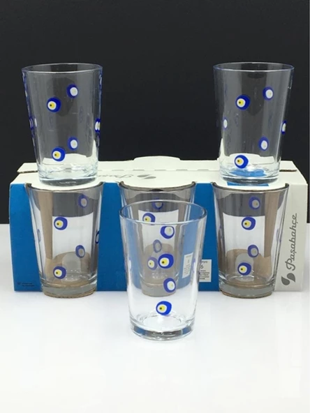 Paşabahçe 52052 Nazar Su Bardağı 205 Cc 6 Lı