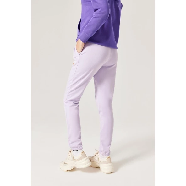 Ellese Kadın Jogger Eşofman Altı F013-LC Lila - 3
