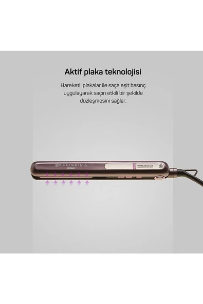 AR5062 Bellisima Creativity Glossy Saç Düzleştiricisi - Pembe - 6