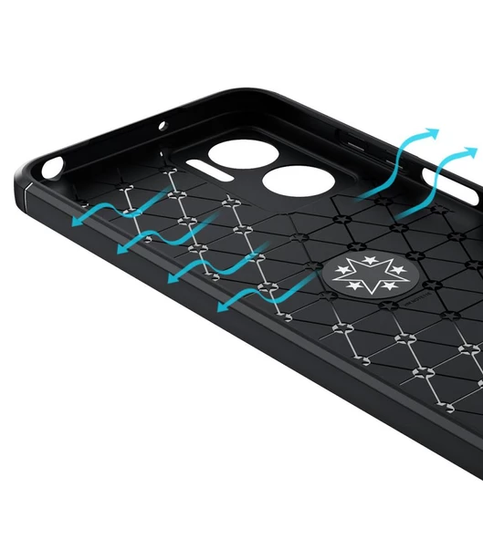 Xiaomi Redmi Note 11E Kılıf Yüzüklü Magnetli Ravel Case Kapak - Resim 8