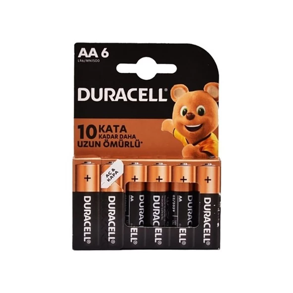 Duracell Basic LR6/MN1500 Aa Kalem Pil 6'lı