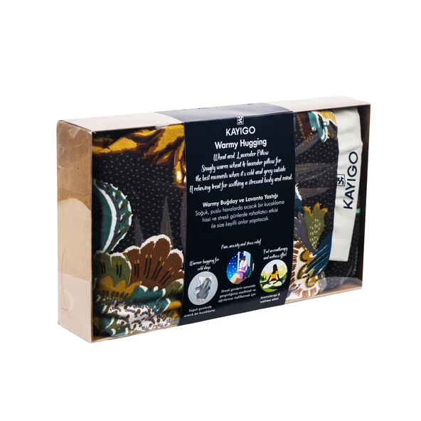 Kayigo Warmy Lavantalı Ilık Sarılma Yastığı- Floral - Resim 3