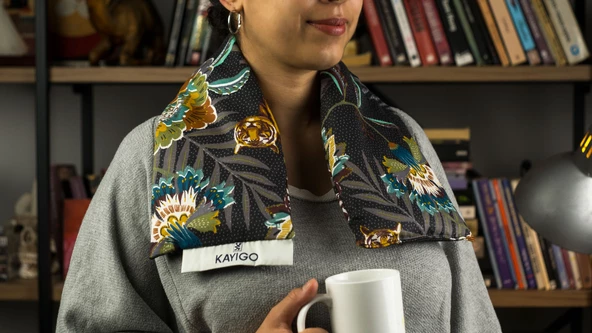 Kayigo Warmy Lavantalı Ilık Sarılma Yastığı- Floral - Resim 6