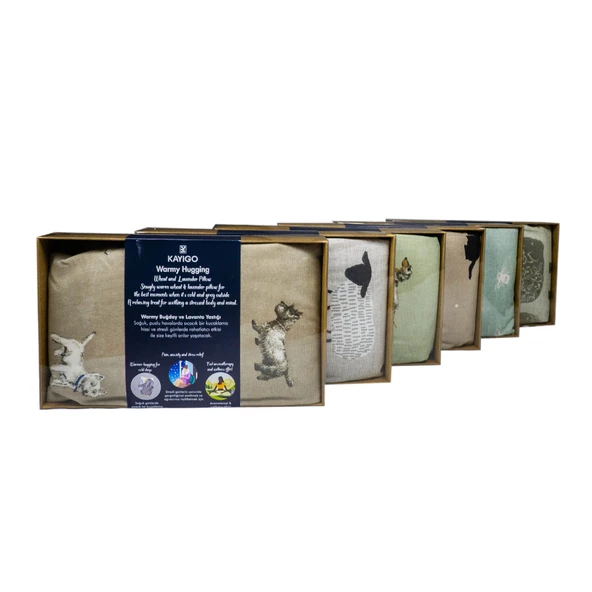 Kayigo Warmy Ilık Sarılma Yastığı - Tavşan Desenli - Resim 5