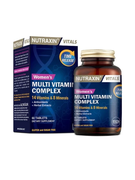 Nutraxin Women's Multi Vitamin Complex 60 Tablet