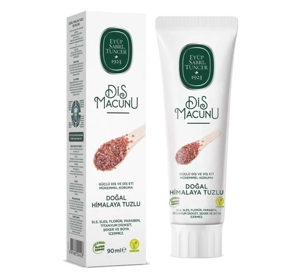 Eyüp Sabri Tuncer Diş Macunu 90ml Himalaya Tuzlu