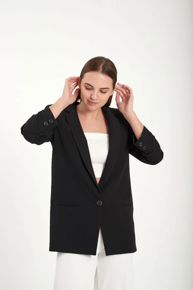 Modatalika Kadın Blazer Ceket - 11