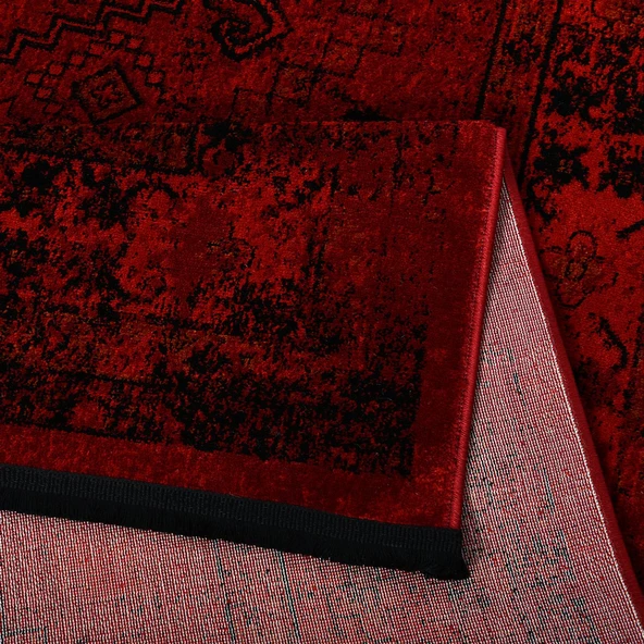 Afgan Türkmen Otantik Desenli Dokuma Salon ve Oturma Odası Halısı 4897HZS76 - 4