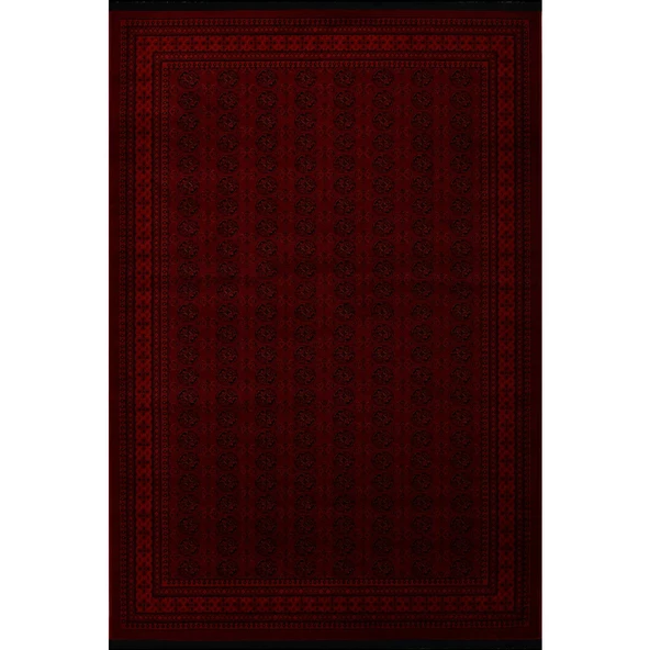 Afgan Türkmen Otantik Desenli Dokuma Salon ve Oturma Odası Halısı 9581BZS74 - 5